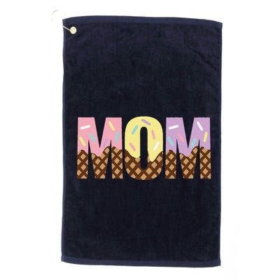 Mom Of The Sweet One Ice Cream 1st First Family MotherS Day Golf Towel