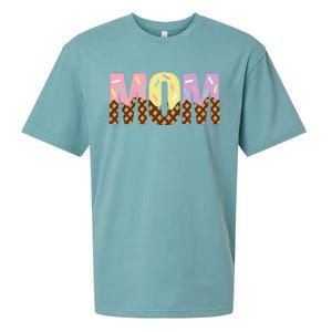 Mom Of The Sweet One Ice Cream 1st First Family MotherS Day Sueded Cloud Jersey T-Shirt