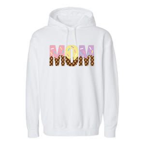 Mom Of The Sweet One Ice Cream 1st First Family MotherS Day Garment-Dyed Fleece Hoodie