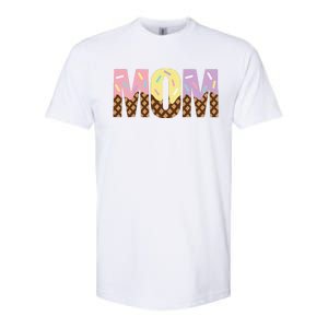 Mom Of The Sweet One Ice Cream 1st First Family MotherS Day Softstyle CVC T-Shirt