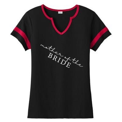 Mother Of The Bride Gift From Daughter Ladies Halftime Notch Neck Tee