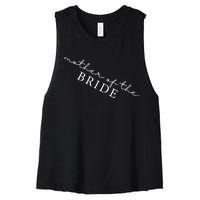 Mother Of The Bride Gift From Daughter Women's Racerback Cropped Tank