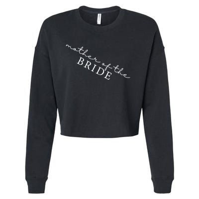 Mother Of The Bride Gift From Daughter Cropped Pullover Crew