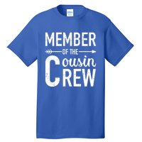 Member Of The Cousin Crew Gift Tall T-Shirt