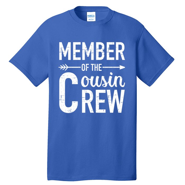 Member Of The Cousin Crew Gift Tall T-Shirt