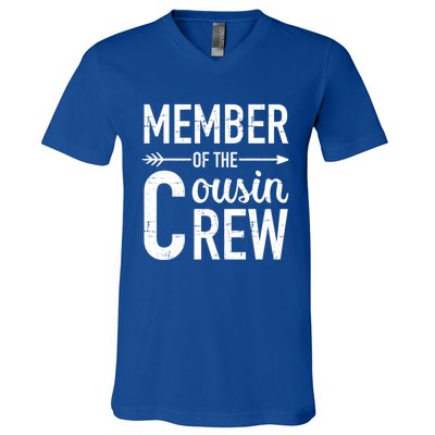 Member Of The Cousin Crew Gift V-Neck T-Shirt