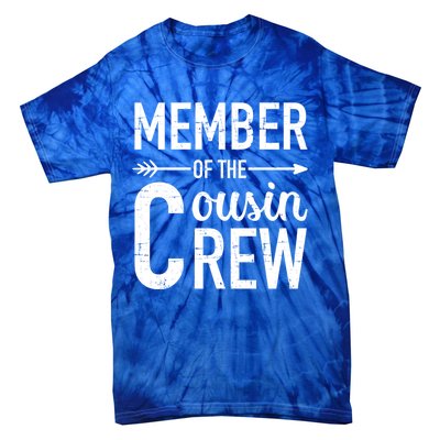 Member Of The Cousin Crew Gift Tie-Dye T-Shirt