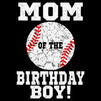 Mom Of The Birthday Boy Baseball Lover Vintage Retro Bag