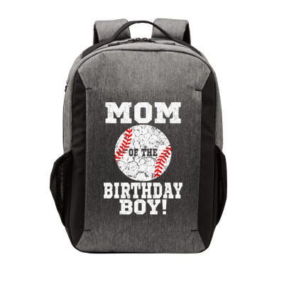 Mom Of The Birthday Boy Baseball Lover Vintage Retro Vector Backpack