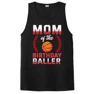 Mom Of The Birthday Boy Basketball Bday Celebration PosiCharge Competitor Tank