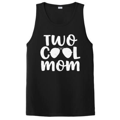 Mom Of The Birthday Bboy Two Cool 2nd Bday Mother Mama Mommy PosiCharge Competitor Tank