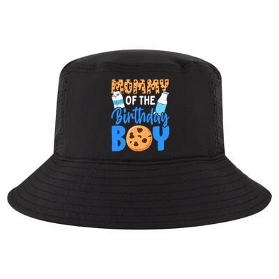 Mommy Of The Birthday Boy Milk And Cookies 1st Birthday Cool Comfort Performance Bucket Hat