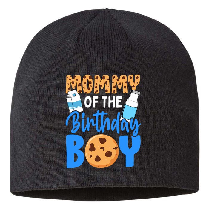 Mommy Of The Birthday Boy Milk And Cookies 1st Birthday Sustainable Beanie