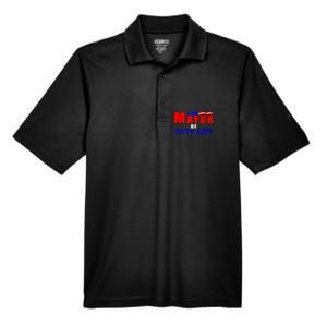 Mayor Of Titty City Apparel Men's Origin Performance Pique Polo