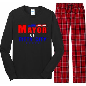 Mayor Of Titty City Apparel Long Sleeve Pajama Set