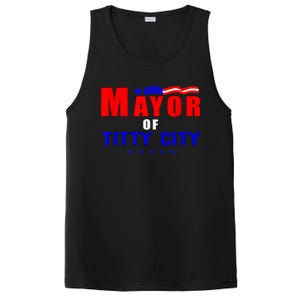 Mayor Of Titty City Apparel PosiCharge Competitor Tank