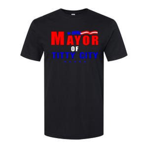 Mayor Of Titty City Apparel Softstyle CVC T-Shirt