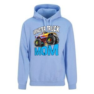 Mom Of The Birthday Monster Truck Mommy Mama Mother Gift Unisex Surf Hoodie