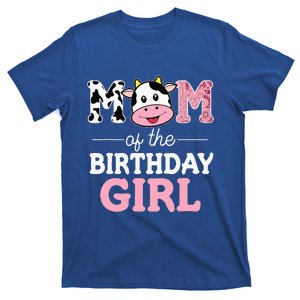 Mom of The Birthday Farm Cow Mommy Mama 1st T-Shirt