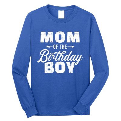 Mom Of The Birthday Meaningful Gift Long Sleeve Shirt