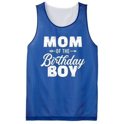 Mom Of The Birthday Meaningful Gift Mesh Reversible Basketball Jersey Tank