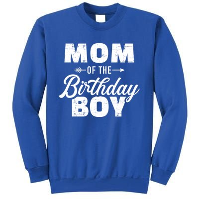 Mom Of The Birthday Meaningful Gift Tall Sweatshirt