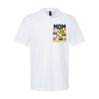 Mom Of The Birthday Boy Construction Worker Bday Party Softstyle Adult Sport Polo