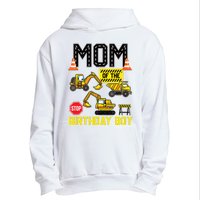 Mom Of The Birthday Boy Construction Worker Bday Party Urban Pullover Hoodie