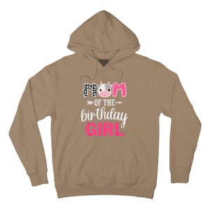 Mom Of The Birthday Farm Cow Mommy Mama Mother 1st Hoodie