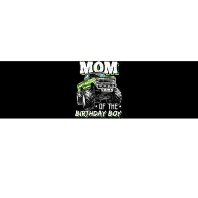 Mom Of The Birthday Boy Monster Truck Birthday Novelty Gift Bumper Sticker