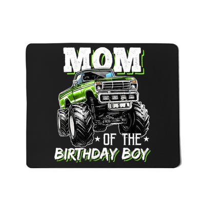 Mom Of The Birthday Boy Monster Truck Birthday Novelty Gift Mousepad