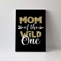 Mom Of The Wild One Zoo Themed 1st Birthday Party Canvas