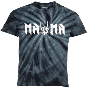 Mama Of The Bad Two The Bone Birthday 2 Years Old Birthday Kids Tie-Dye T-Shirt