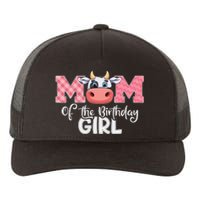 Mom of The Birthday Cow Family Cow Farm Matching Yupoong Adult 5-Panel Trucker Hat