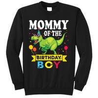 Mommy Of The Birthday TRex RAWR Dinosaur Birthday Sweatshirt