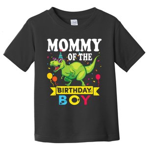 Mommy Of The Birthday TRex RAWR Dinosaur Birthday Toddler T-Shirt