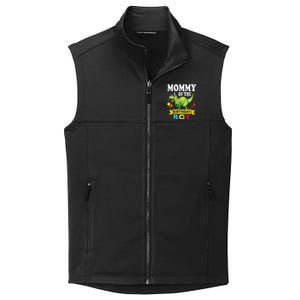 Mommy Of The Birthday TRex RAWR Dinosaur Birthday Collective Smooth Fleece Vest