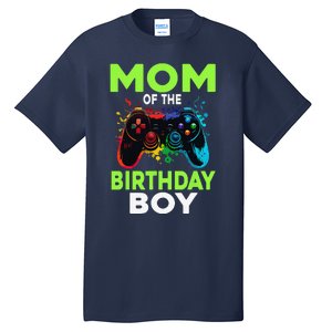 Mom Of The Birthday Matching Video Gamer Birthday Party Tall T-Shirt