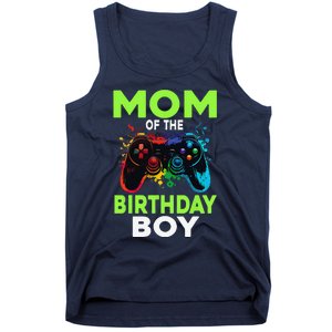 Mom Of The Birthday Matching Video Gamer Birthday Party Tank Top