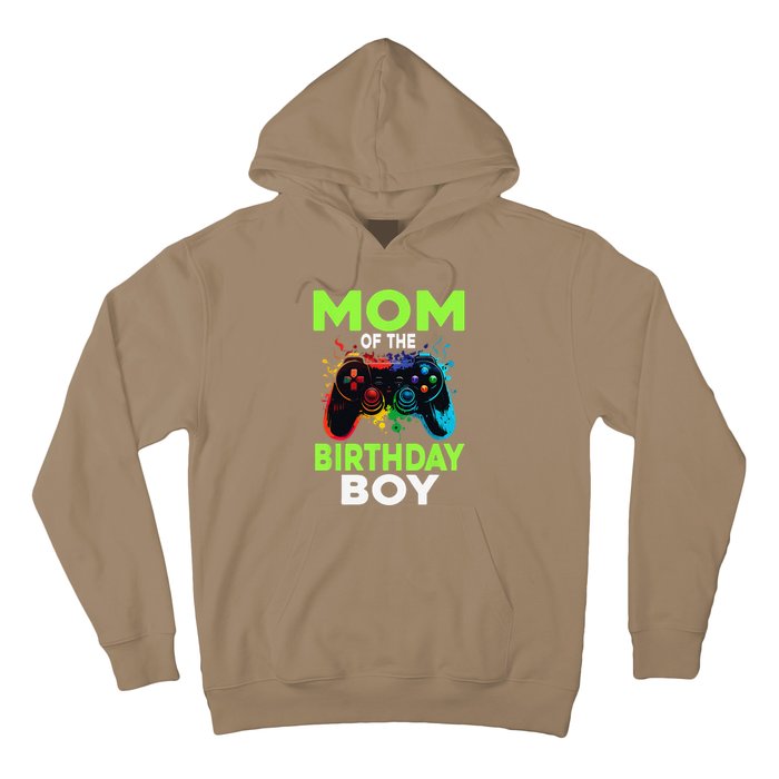 Mom Of The Birthday Matching Video Gamer Birthday Party Hoodie