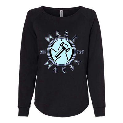 Mark Of The Maker Hammer Womens California Wash Sweatshirt