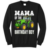 Mama Of The Birthday Boy Family Tractors Farm Trucks Bday Sweatshirt