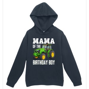 Mama Of The Birthday Boy Family Tractors Farm Trucks Bday Urban Pullover Hoodie