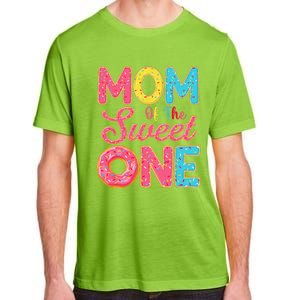 Mom Of The Sweet One 1st Birthday Donut Theme Family Adult ChromaSoft Performance T-Shirt