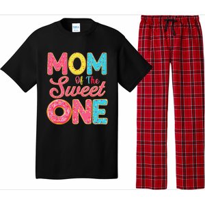 Mom Of The Sweet One 1st Birthday Donut Theme Family Pajama Set