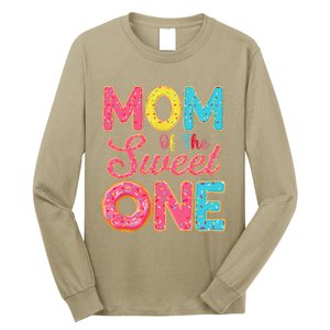 Mom Of The Sweet One 1st Birthday Donut Theme Family Long Sleeve Shirt