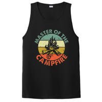 Master Of The Campfire Dad Camping PosiCharge Competitor Tank