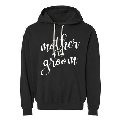 Mother Of The Groom Matching Bridal Shower Garment-Dyed Fleece Hoodie