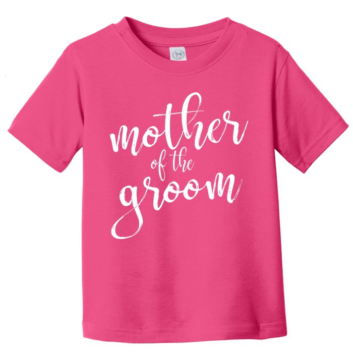 Mother Of The Groom Matching Bridal Shower Toddler T-Shirt