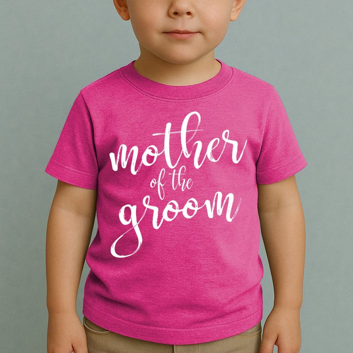 Mother Of The Groom Matching Bridal Shower Toddler T-Shirt